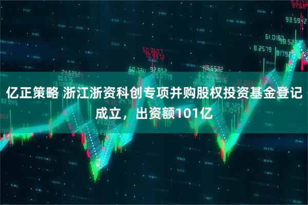 亿正策略 浙江浙资科创专项并购股权投资基金登记成立，出资额101亿